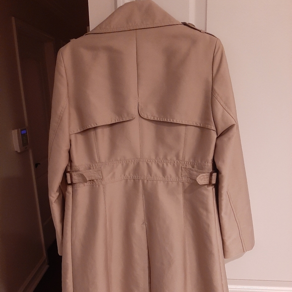 Womens Kenneth Cole Trench Coat Medium - Picture 4 of 4